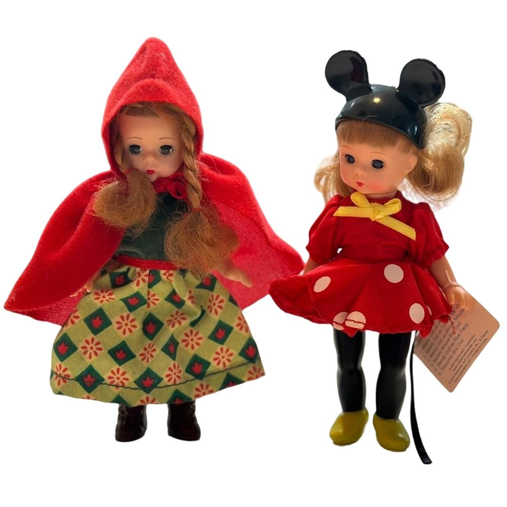 VTG McDonalds Happy Meal Madame Alexander Little Red Riding Hood Minnie Mouse